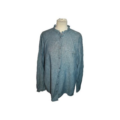 Chemise tunique jeans femme - /,