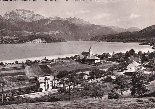 Sevrier 1428 vue générale - sevrier, et