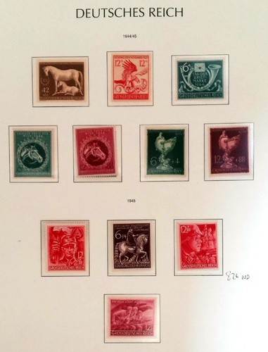 Timbre allemagne reich 1945 - reich, sa