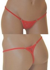 Micro String 202 Turquoise Rose ou Rouge