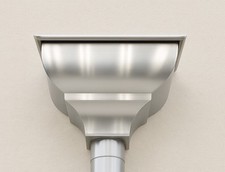 Boîte à eau zinc moulurée