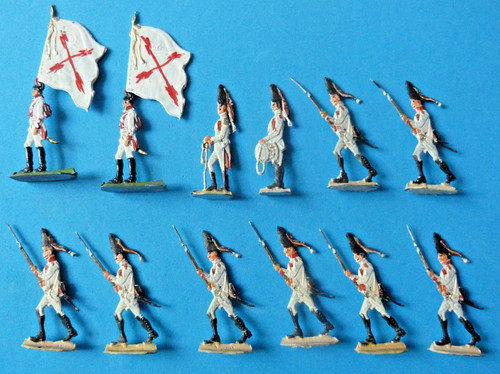 Plats étain zinnfiguren - plats, d'étain