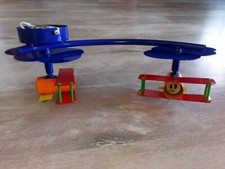 PLAFONNIER BRILLIANT métal avions enfant 2 spots orientables en très bon état !