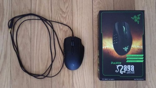 Souris jeu razer naga - souris,
