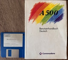 Amiga 500 Buch et Workbench