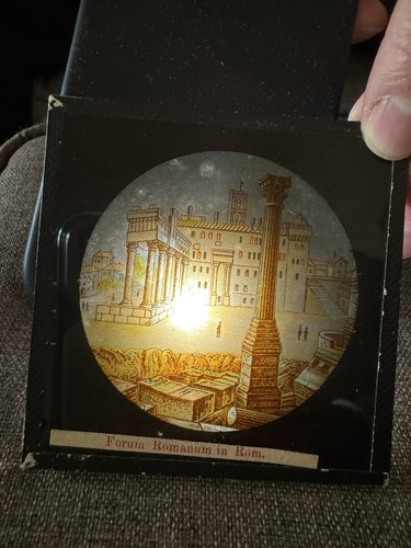 Plaque verre lanterne - verre, de