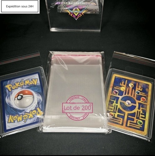 200 pochettes protection - 200,