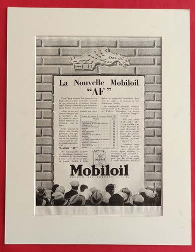 Publicité presse 1931 - de,