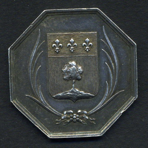 Rare jeton argent - (390), caisse