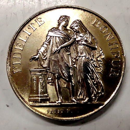 Médaille mariage en - médaille,