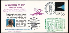aérogramme USA voyagé à