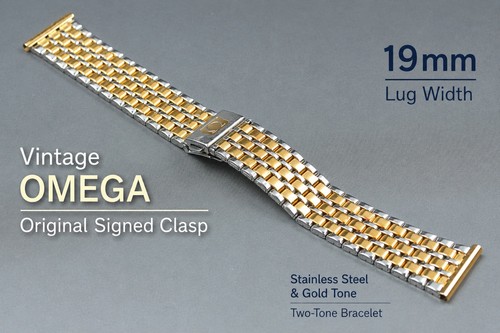 Bracelet vintage omega combi - vintage,