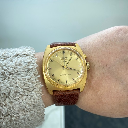 Vintage swiss vulcain cricket - vintage,