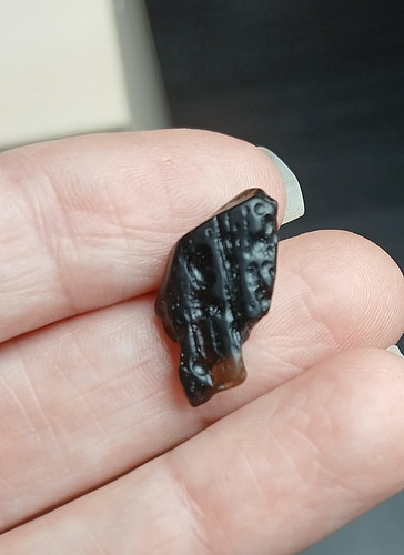 Pierre naturelle tectite - ,