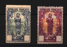 TIMBRES COLONIE FRANCAISE CONGO CARTOUCHE VIDE ESSAIS RARE