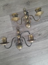 Paire D'appliques Murales