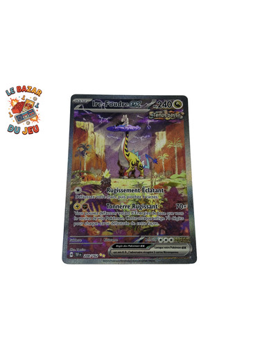 Carte pokémon ire foudre - carte,