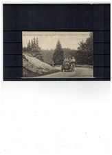 France carte postale ancienne écrite. JURA. "route de la faucille aux rousses"