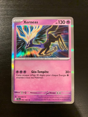 Carte pokémon holo xerneas - pokémon,