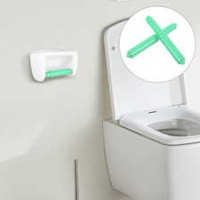  2 Pcs Porte Rouleau Wc De Tissus Toilette En Plastique Pièces À Rouleaux Papier