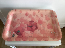 ANCIEN PLATEAU DE LIT MARCELLE IZORET ALPAC PLATEAU DE SERVICE FIBRE VERRE