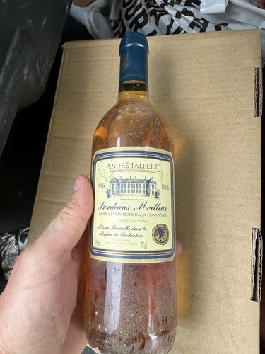 Andre jalbert 1996 vin blanc - vin,
