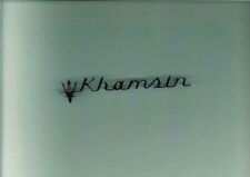 Emblème Armes Écrit Maserati