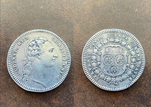 Jeton royal roi - roi, xvi