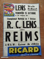 Affiche match RC Lens - Stade