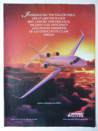 2008 pub dassault falcon - 6/2008,