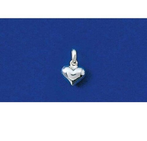 Pendentif cœur argent massif - pendentif,
