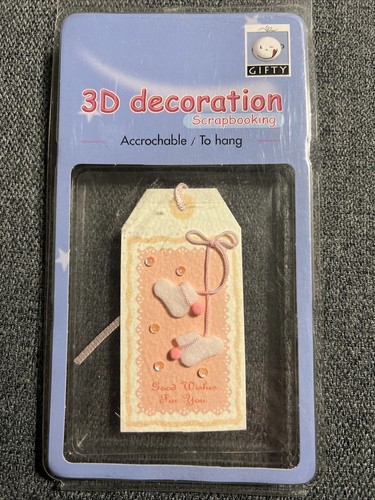 Déco tag étiquette - Étiquette, 3d