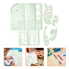  9 Pcs Outils À Dessin Rédaction Fournitures Souverain D'architecture