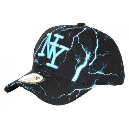 Casquette bleue noire - et,