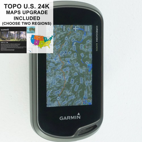 Garmin oregon 600t gps - garmin, w/