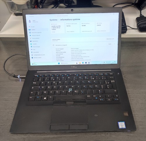Ultrabook dell latitude 7490 - dell,
