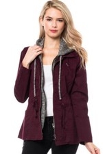 Wine Colored Womens Jacket