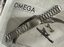 Omega 1175 1-71 Speedmaster Seamaster 300  Watch Flat Link Bracelet