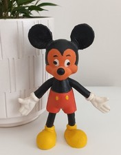 Figurine Latex Mickey Mouse 15 cm Exinco Cody  Toys  Walt Disney  Années 1960 