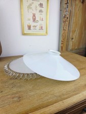 Lot 2 abat-jour opaline