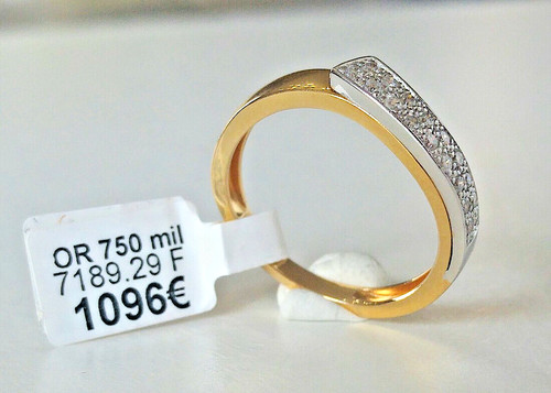 Bague bicolore carats - bague, 18