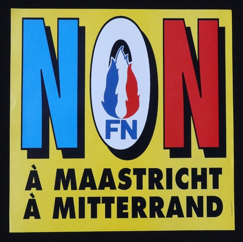 Affiche front national - affiche, non