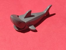 Requin gris avec yeux imprimés Lego - en parfait état - vrai Lego