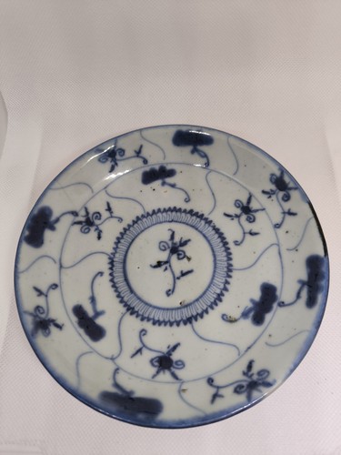 Hand painted blue - hand, white