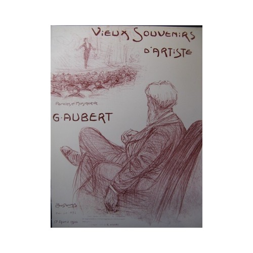 Aubert gaston vieux - aubert, souvenirs