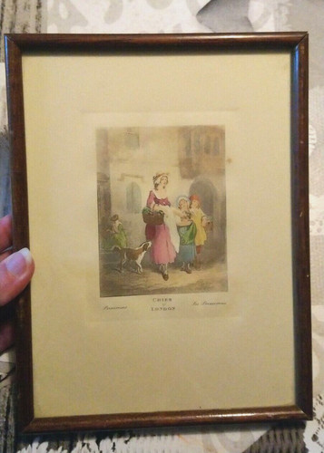 Lithographie cries london - cries,