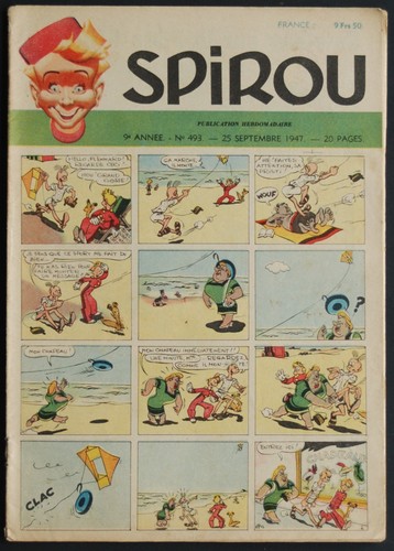 Spirou 493 1947 rare - de,