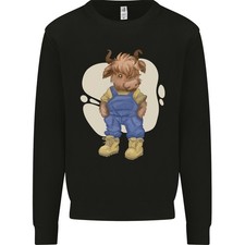 Un Sweat-Shirt Pour Homme Avec Un Veau Highland