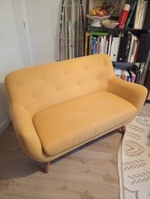 Canapé 2 Places Alinea Jaune