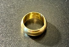 Superbe Bague Or Jaune 18K (750) - 9,25g - Largeur 